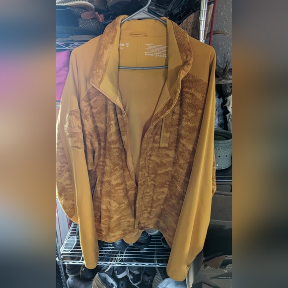 Outdoor Voices PrimoFleece Cider Cloud Unisex Full Zip Fleece Jacket - Picture 2 of 2